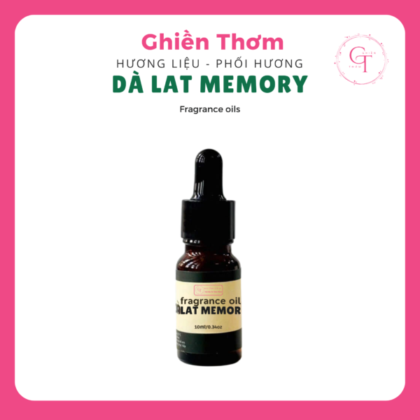 Tinh dầu nguyên chất phối hương Đà Lạt Memory