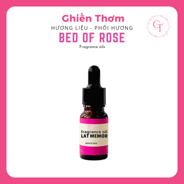 Tinh dầu nguyên chất phối hương Bed Of Rose